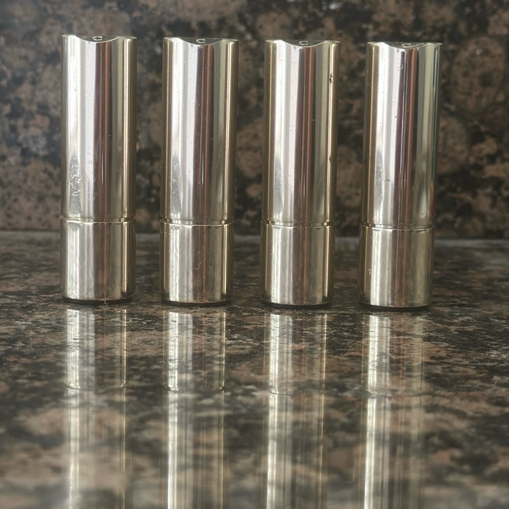Clarins Lipstick Bundle: Woodberry, Plum, Deep Red, Joli Rouge
